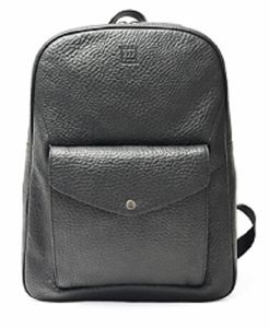 Premium Genuine Leather Minimalist Men's Office Business Laptop Travel <b>Backpack</b> Stylish Durable Waterproof <b>Lightweight</b> - Product Image 1