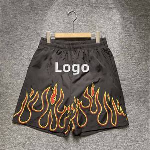 All Over Print Sublimation 5 Inch Polyester Heavyweight Double <b>Layer</b> Plain Gym Basketball Graphic Custom Logo Mesh Shorts Men - Product Image 5