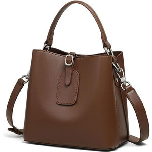 Bolso de Hombro de Cuero Genuino para Mujer, Impermeable, Duradero, con Cierre, Precio Bajo, Venta al Por Mayor, Último Diseño, para Uso en Exteriores - Product Image 2