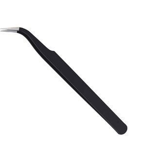 Kaverme – Lot de 3 pinces à épiler manuelles de précision certifiées CE, antistatiques, en acier inoxydable, par Zoul – Pour l'épilation des sourcils et des cils. - Product Image 4