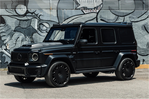 Jantes forgées en alliage Xywheel personnalisées de 20, 21, 22 et 23 pouces pour <span class=keywords><strong>Brabus</strong></span> 900 Mercedes <span class=keywords><strong>Classe</strong></span> <span class=keywords><strong>G</strong></span> AMG G63 G65 G500 W463 W465 GLS Mansory - Product Image 4