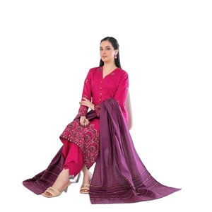 Marque pakistanaise Salwar Kameez pour filles brodé Viscose prêt à porter costumes indien cousu vente entière costumes pakistanais costumes - Product Image 1