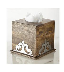 Elegante Dispensador de Servilletas de Madera Grabado para Hogar, Oficina y Auto, Porta Servilletas Decorativo para Accesorios de Mesa de Lujo - Product Image 2