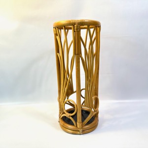 Porte-parapluie en bambou artisanal, parfait pour l'organisation de l'entrée, la décoration de la maison et une solution de rangement durable, en provenance d'Inde - Product Image 4