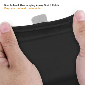 Gants de pêche antidérapants personnalisés en gros, à doigts coupés, respirants, protection des mains, équipement de pêche pour sports de plein air, fabricant - Product Image 6