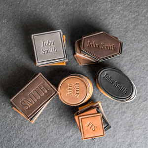 Écussons en cuir personnalisés avec logo en relief, badges 3D en relief, accessoires vestimentaires, fournisseur OEM - Product Image 2