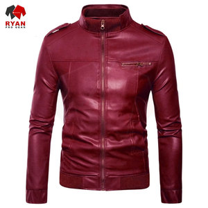 Vestes en cuir sur mesure pour hommes, couleurs unies, logos personnalisés, grandes tailles, vestes respirantes de Ryan Pro Gear - Product Image 3