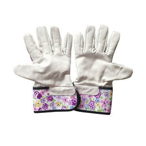 Leather Gardening <b>Gloves</b> Unisex Printed <b>Gloves</b> for Digging Planting Weeding Farming Nail Finger Protection Landscaping <b>Gloves</b> - Product Image 2