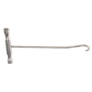 Crochet à os à extrémité unique de haute qualité certifié CE, classe I, pour chirurgie orthopédique, en acier inoxydable allemand, instrument manuel - Product Image 4