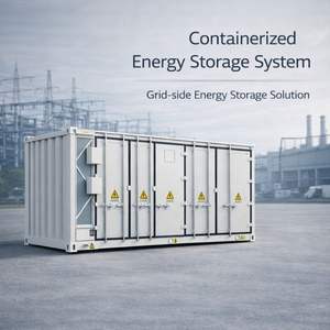 Système de stockage d'énergie industriel, commercial et domestique conteneurisé LiFePO4 de 20 pieds, 3,7 MWh/5 MWh, hybride, avec refroidissement liquide, IP55, FM200 - Product Image 5