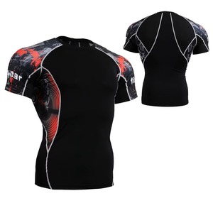 Camiseta de Natación para Hombre, Protección Solar, Estampada, Bajo MOQ 2026 - Product Image 1