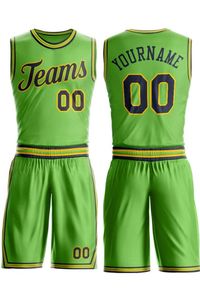 Personaliza tu Propio Uniforme de Baloncesto de Equipo, Conjunto de Jersey Reversible Transpirable de Manga Corta - Product Image 2