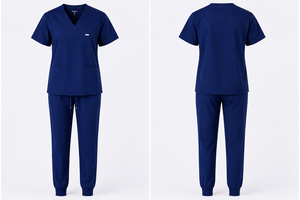 YASH SPORTS YA-SH-001 OEM Blusas Quirúrgicas Unisex de Tela de Sarga 100% Algodón con Logotipo y Color Personalizados - Product Image 2