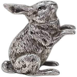 Elegante Escultura de Conejo de Aluminio Fundido, Figura Decorativa de Conejo de Metal para Jardín, Césped, Patio, Balcón, Decoración del Hogar - Product Image 3