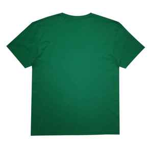Camiseta personalizada para hombre, manga corta, cuello redondo, muy vendida, 100% algodón, color verde. - Product Image 4