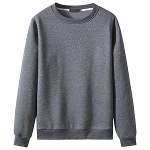 Sudadera Borgoña de Manga Larga, Informal, Cálida, de Forro Polar, 100% Algodón - Product Image 2