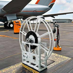 Avec 1 an de garantie Aviation Single Wrap Hose Reel Petrol Service Equipment 12V Working Voltage 500W Natural Aluminum 2 ". - Product Image 1