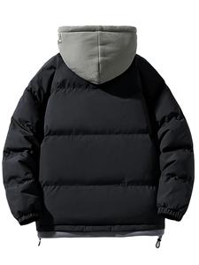 Chaqueta acolchada para hombre, cálida, de alta calidad, material aislante, cómoda, impermeable, resistente al viento, abrigo de invierno a la moda, OEM ODM 2026 - Product Image 3