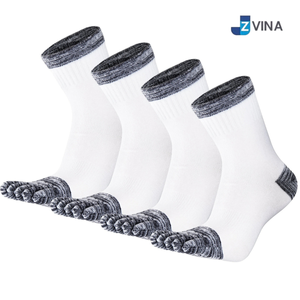 Custom <b>Men's</b> 5 Toe Athletic <b>Socks</b> Cotton Spandex Breathable Knitted Sports <b>Socks</b> Solid Color Spring Wear - Product Image 3