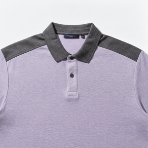 Chemises polo décontractées pour hommes, nouvelle collection, design tendance, logo personnalisé, couleur unie, respirantes, à prix avantageux. - Product Image 4