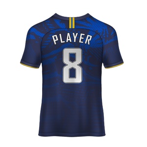 Maillot de football haute qualité OEM personnalisé avec nom unique, impression à séchage rapide, vente en gros de maillot de football avec logo, haut de gamme, uniformes à porter - Product Image 4