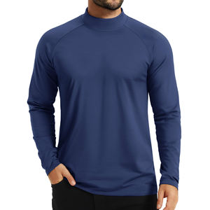 Camisetas de compresión de manga larga para hombre, capa base premium para entrenamiento, calentamiento, ropa para correr, gimnasio y fitness. - Product Image 2