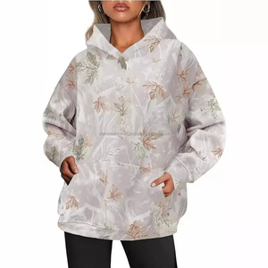 Women's High-End Custom Logo Hoodie Autumn Winter Plus Size Sweatshirts with Acid Wash Technique Hot <b>Sale</b> Streetwear - Product Image 6