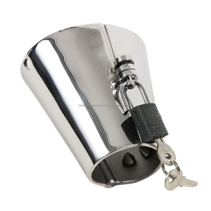 Juguetes Sexuales Masculinos de Acero Inoxidable, Bolas para el Escroto, Doble Bola, Estiramiento Escrotal, Placa de Presión con Púas, Diseño de Color Personalizado - Product Image 3