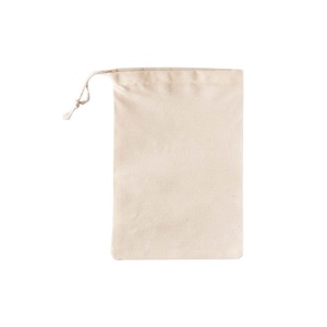 Bolsa de muselina de lona en blanco al por mayor, bolsas cosméticas de algodón ecológicas, Cosméticos personalizados - Product Image 1