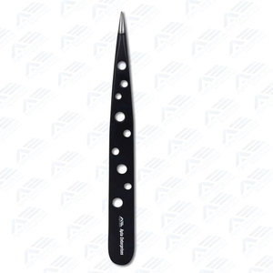 Pinzas para Cejas y Pestañas Personalizadas con Logotipo, Pinzas Profesionales de Acero Inoxidable al por Mayor - Product Image 3