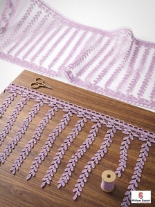 Fabricante de Telas de Encaje con Flecos para Pestañas al por Mayor, Proveedor de Material de Encaje Africano para Vestidos de Novia, Europa, Israel - Product Image 6