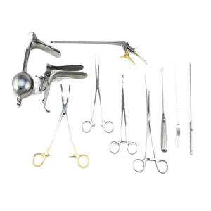 Juego de 5 Piezas de Acero para Cirugía de Dispositivo Intrauterino |   Kit Completo para la Colocación de un DIU |   Instrumentos Médicos de Alta Calidad con Certificación CE, Seguros - Product Image 1