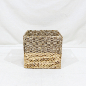 Best Choice Square Storage <b>Baskets</b> Water Hyacinth Living Room Multipurpose Collapsible Handwoven Organizers Laundry - Product Image 6