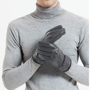Guantes de cuero transpirables de último diseño, con costuras de alta calidad, tacto ultra suave, para hombre y mujer. - Product Image 5