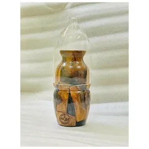 Quemador de Incienso de Resina de Sándalo Moderno, con Tapa de Vidrio, de Lujo, para Bakhoor, Decoración Religiosa Árabe para el Hogar, Superventas de Ramadán - Product Image 6