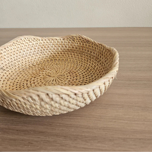 Luxury Ecofriendly Woven Rattan Serving <b>Tray</b> Handmade Wholesale Supplier Natural Rattan <b>Tray</b> for Home Decoration - Product Image 4