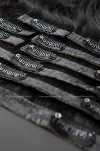 Extensiones de cabello humano Remy 100% al por mayor, mechones de cabello vietnamita crudo sin procesar del vendedor, trama de trama única superdoble dibujada - Product Image 6