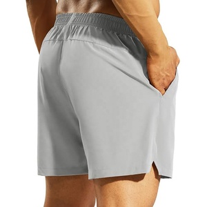 Venta al por mayor de pantalones cortos de playa de poliéster para hombres pantalones cortos para correr traje de baño pantalones cortos para hombres logotipo personalizado bordado - Product Image 2