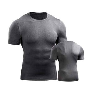 เสื้อยืดแขนยาวรัดรูปผู้ชาย สีดำล้วน โพลีเอสเตอร์ ปิดด้วยซิป ระบายอากาศได้ดี ซึมซับเหงื่อ แห้งเร็ว - Product Image 5