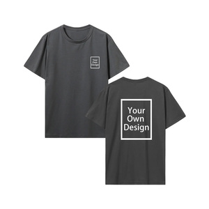 เสื้อยืดแขนสั้นผู้ชายสีเขียวมะกอก ทรงเข้ารูป คอกลม ผ้าฝ้ายเจอร์ซีย์ 100% ลายพิมพ์ด้านหน้า แห้งเร็ว สวมใส่สบาย - Product Image 4