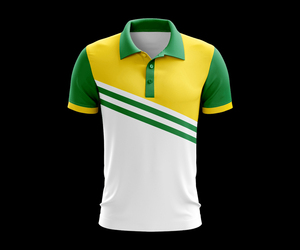 Maillots de cricket personnalisés en sublimation intégrale, manches courtes, 100% polyester, séchage rapide, unisexe, vente en gros - Product Image 3