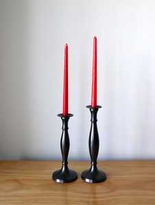 <b>Black</b> Candle Stand for Indoor Dining Living Room Home Decor Candle Holder Metal Pillar <b>Candelabra</b> for Outdoor Wedding Party - Product Image 5