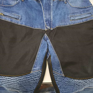 กางเกงยีนส์มอเตอร์ไซค์บุนวมสำหรับผู้ชาย แบบสั่งทำพิเศษ ป้องกันลม พร้อมแผ่นป้องกัน CE คุณภาพสูง สำหรับทุกฤดู มีไซส์ใหญ่ - Product Image 5