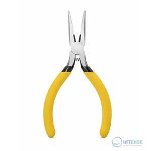 Juego de 2 Pinzas de Acero Inoxidable con Punta Fina, Pinzas Pequeñas para Joyería, Cortador Lateral para Fabricación de Joyas, Reparación de Electrónica, Manualidades - Product Image 1