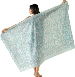 Women Resort Wear Sheer Chiffon <b>Sarong</b> <b>Wrap</b> Bikini Beach Cover Up - Product Image 2