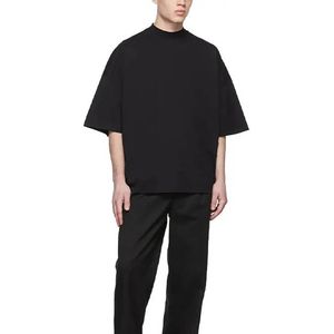 Camiseta Extra Grande de Algodón 100% Súper Pesado para Hombre, Cuello Redondo, Hombros Caídos, Corte Holgado, a Precio Accesible - Product Image 6