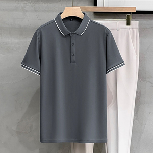 เสื้อเชิ้ตแขนสั้นผู้ชายผ้าฝ้าย 100% ซักแล้วแห้งเร็ว สวมใส่สบาย - Product Image 3
