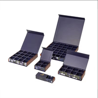 Boîte cadeau écologique jetable de qualité alimentaire à compartiments multiples, emballage personnalisé de taille mini pour chocolats, bonbons et dattes
