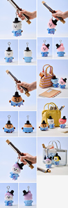 Llavero de peluche BT21 K-SEONBI - Product Image 3