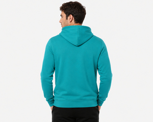 Casual Slouchy Fit Warm <b>Zip</b> Up Hoodie Men Daily Outdoor Sports Wear Thick Soft Fabric Metal <b>Fastener</b> Garments - Product Image 4